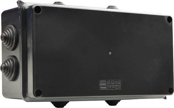 Распределительная коробка АСКО-УКРЕМ Jet UAtmo 200х100х70 Black (A0150170038)