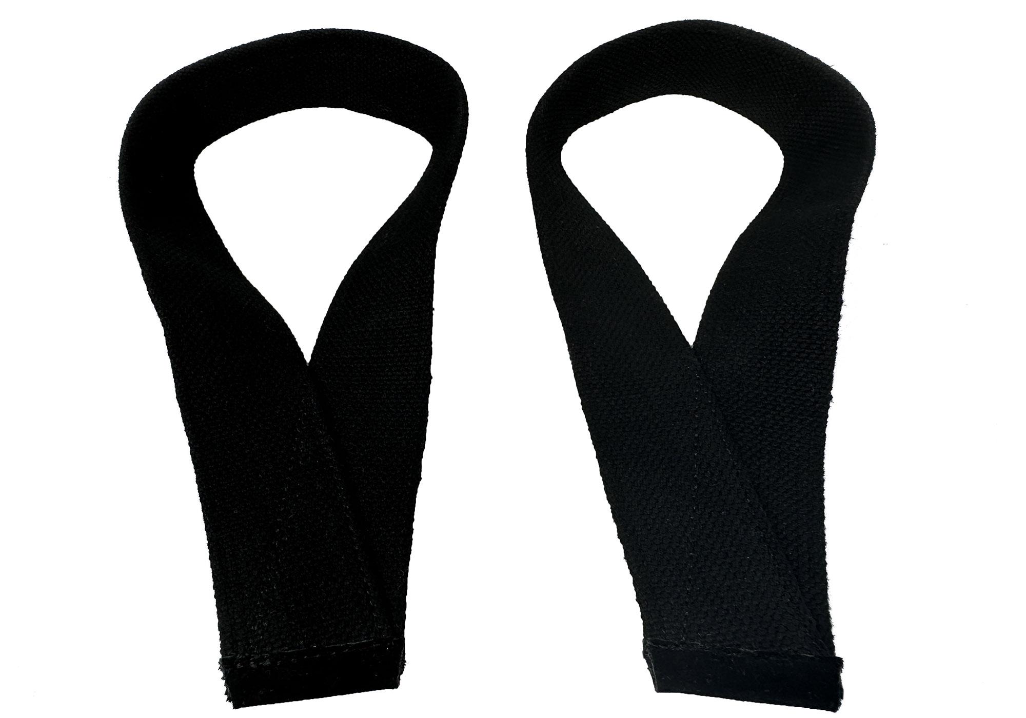 Атлетические лямки EasyFit Delta для становой тяги Черный (EF-0040) - фото 4 Атлетические лямки EasyFit Delta для становой тяги Черный (EF-0040) - фото 4