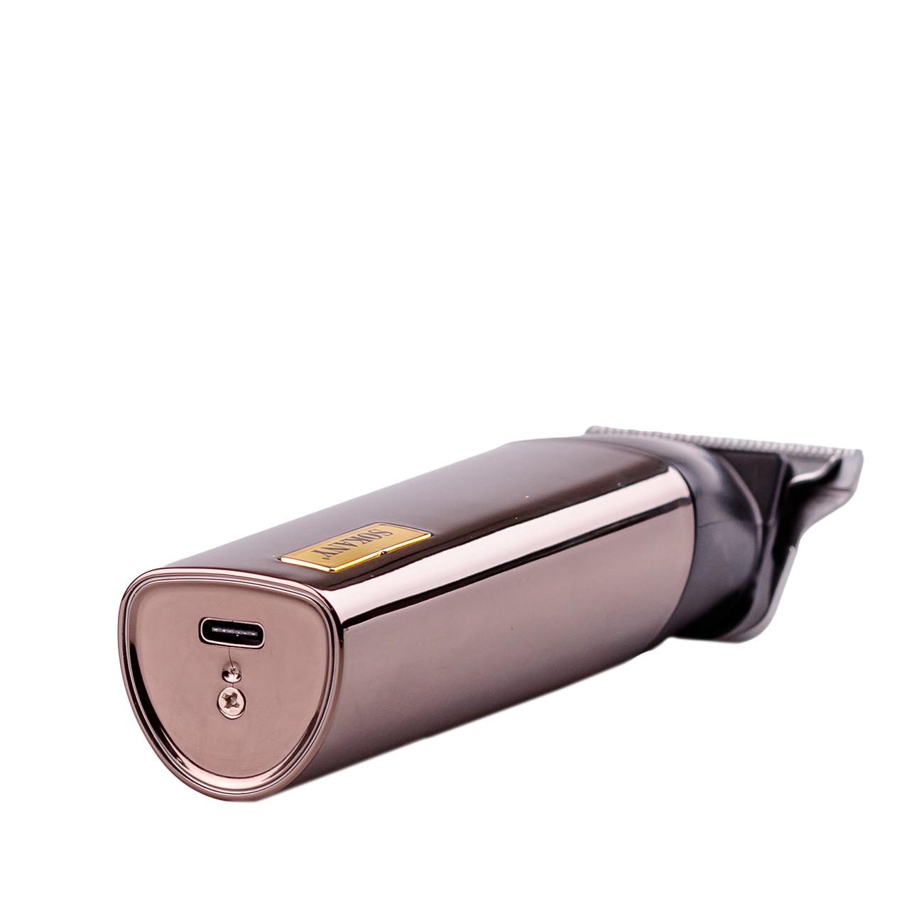 Машинка для стрижки Sokany SK-LF-9957 аккумуляторная (3109) - фото 9