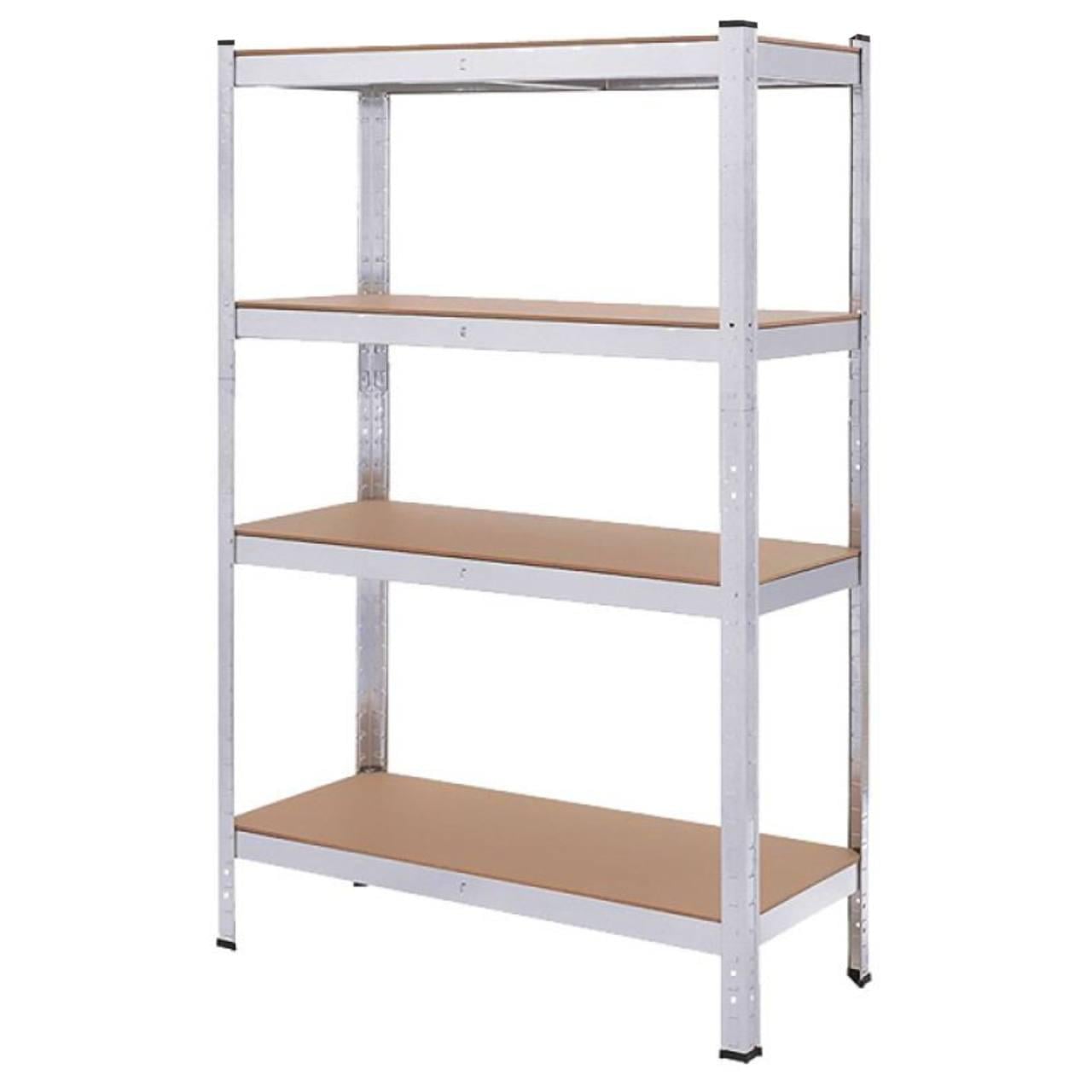 Стеллаж металлический БОНА 120х110х40 см крашенный на 4 полки из МДФ Белый (317075) Стеллаж металлический БОНА 120х110х40 см крашенный на 4 полки из МДФ Белый (317075)