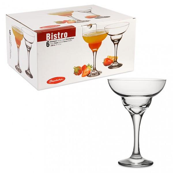 Набор бокалов для коктейлей Pasabahce Bistro 265 мл 6 шт. (44787) - фото 2 Набор бокалов для коктейлей Pasabahce Bistro 265 мл 6 шт. (44787) - фото 2