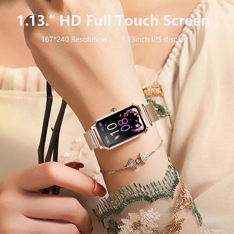 Смарт-часы Bakeey NX2 тонометр/пульсоксиметр 2 ремешка Gold (6aadfa81) - фото 3 Смарт-часы Bakeey NX2 тонометр/пульсоксиметр 2 ремешка Gold (6aadfa81) - фото 3