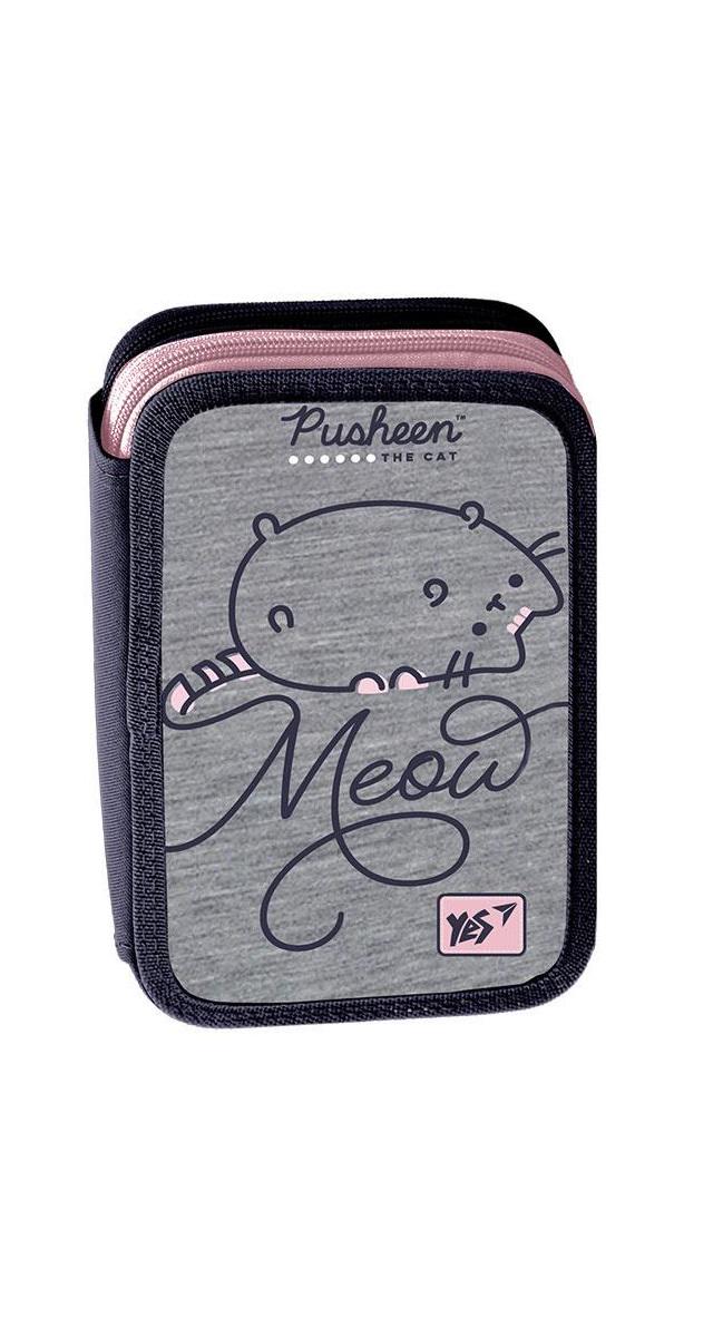 Пенал-книжка твердый Yes двойной HP-01 Pusheen (533106)