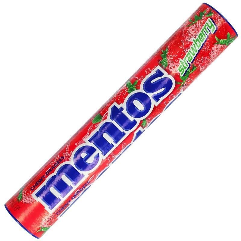 Драже Mentos Jumboroll Strawberry 8x37 г (1879114658) Драже Mentos Jumboroll Strawberry 8x37 г (1879114658)