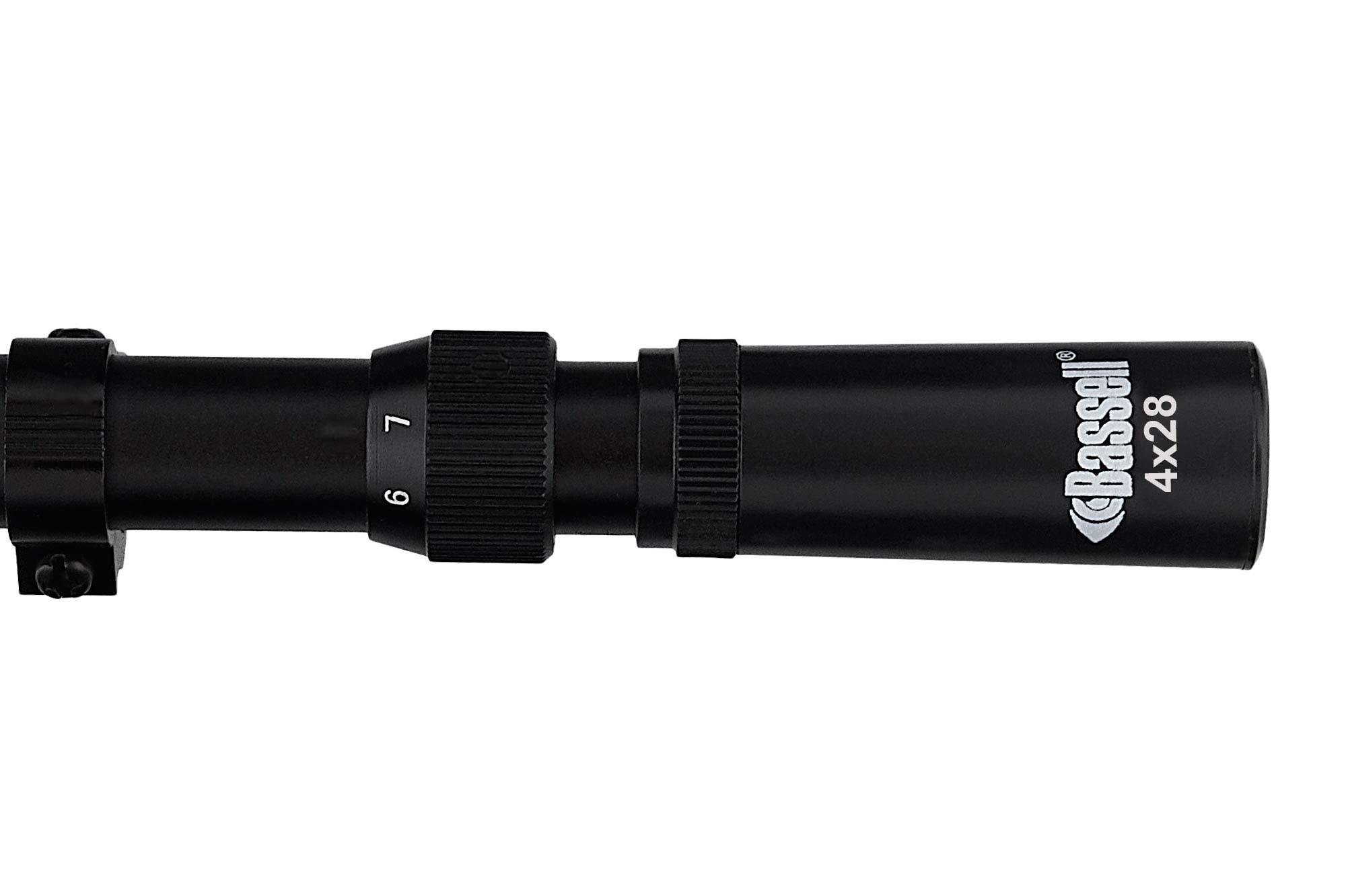 Прицел оптический BASSELL 4x28 (26630715) - фото 2 Прицел оптический BASSELL 4x28 (26630715) - фото 2