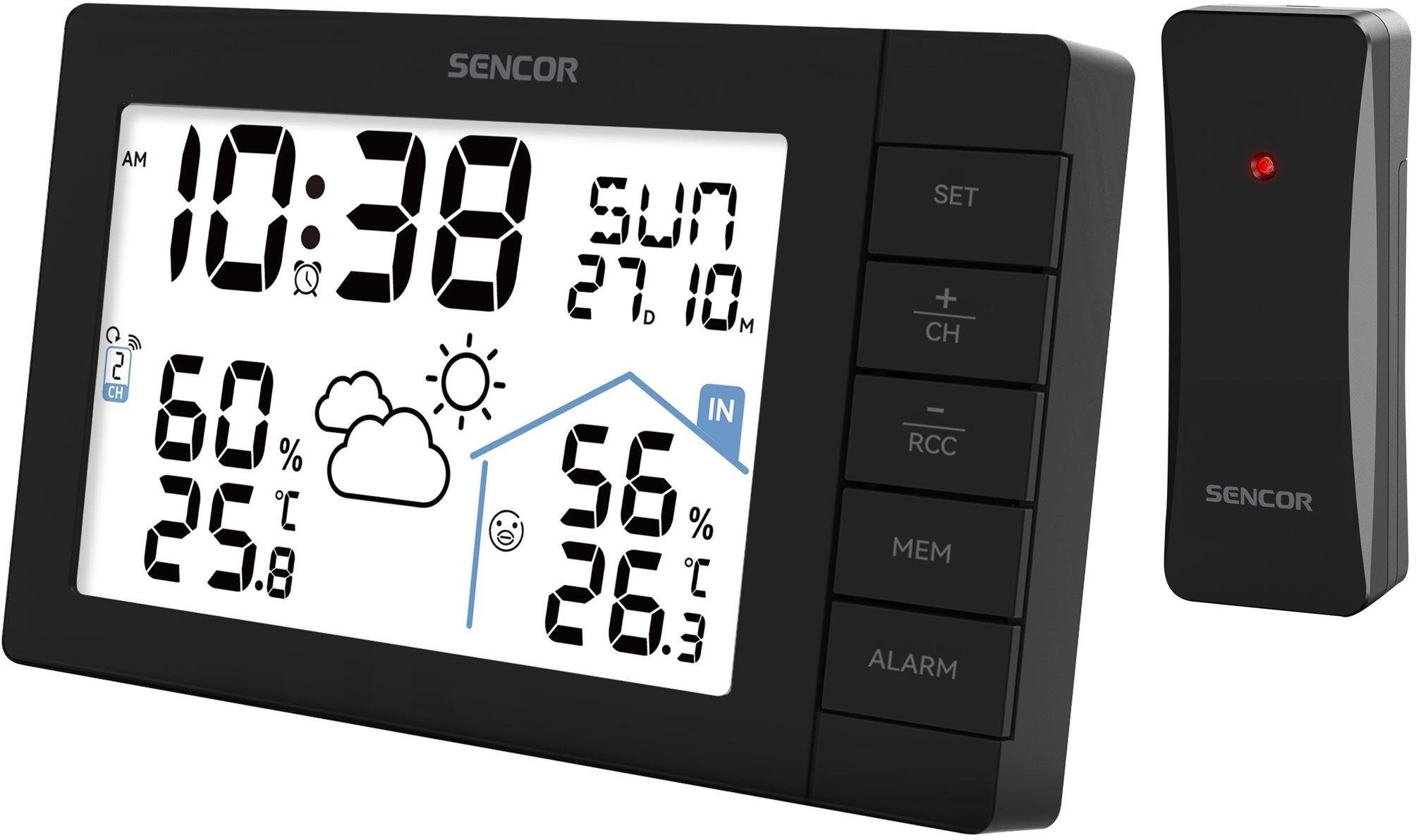 Метеостанция Sencor SWS3200 Черный (28745553)