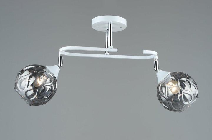 Люстра потолочная Sirius на два поворотных плафона Е27 IP20 B A4071/2 WT+CH 60W Белый/Хром (28689703)