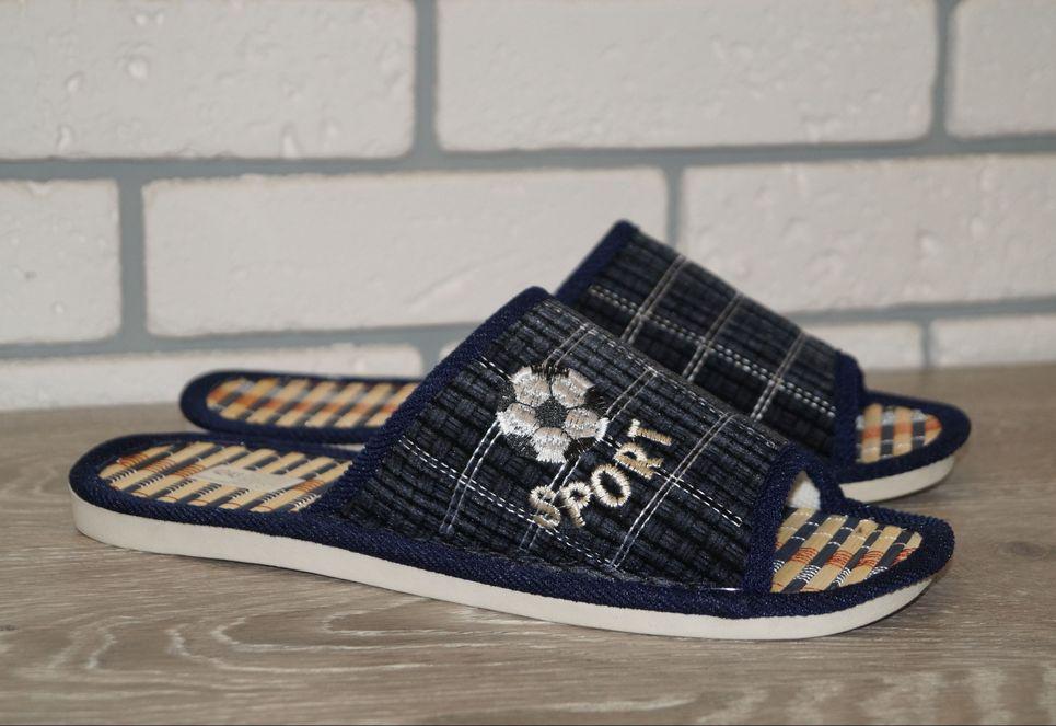 Тапочки чоловічі Sanlin р. 44/45 28,5 см Синій (31185-4445)