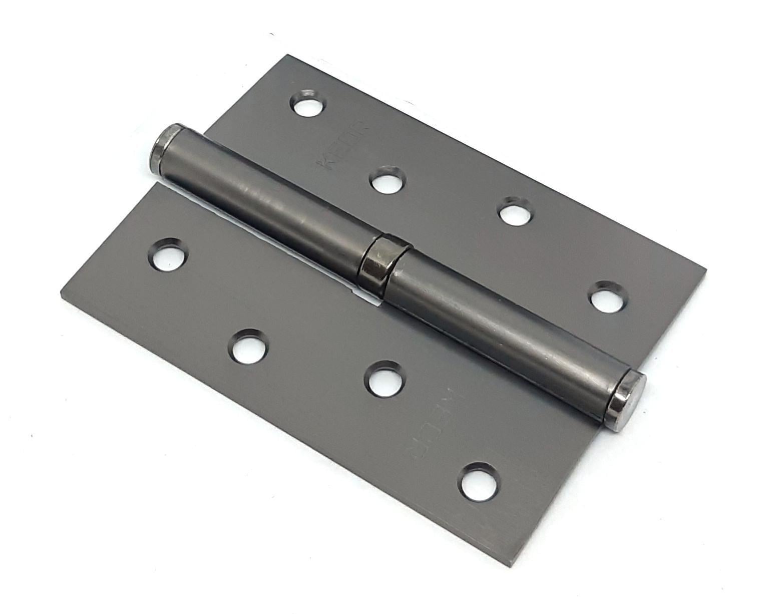 Завіса зйомна Kedr 100х75х2,5 см права стальна Графітовий