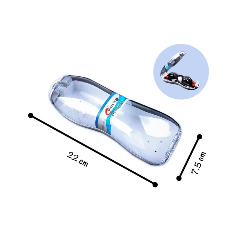 Чохол для окулярів для плавання із зручним замком Прозорий (ZS-01) - фото 2