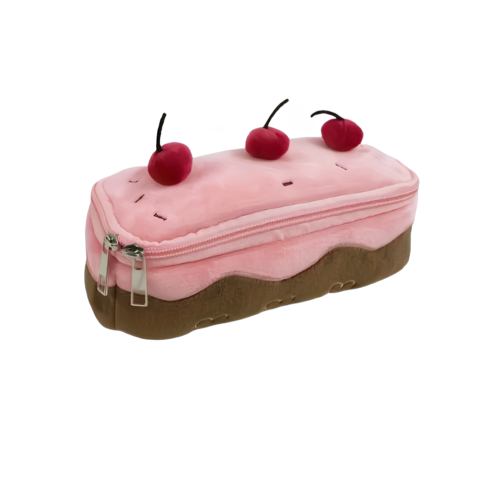 Пенал школьный для девочки Тортики Розовый (ПРТ416)