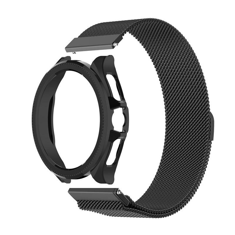 Комплект для часов Xiaomi Watch 2Pro бампер и металлический ремешок 22 мм Черный (2348633347) Комплект для часов Xiaomi Watch 2Pro бампер и металлический ремешок 22 мм Черный (2348633347)