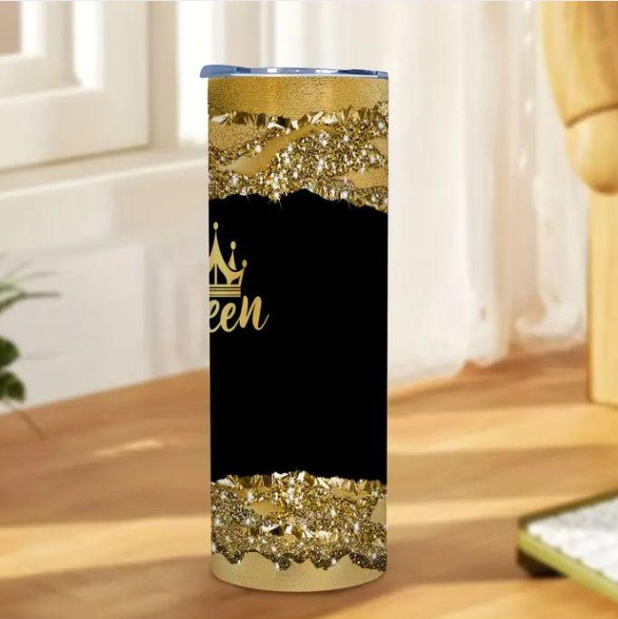 Термочашка з нержавіючої сталі Queen з 3D-малюнком трубочкою та герметичною кришкою 600 мл Чорний/Сріблястий (2664272609) - фото 10 Термочашка з нержавіючої сталі Queen з 3D-малюнком трубочкою та герметичною кришкою 600 мл Чорний/Сріблястий (2664272609) - фото 10