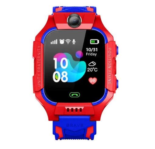 Смарт-годинник дитячий Xo Baby Smart Watch Q19 з GPS-трекером та SIM-картою Червоний з синім - фото 4