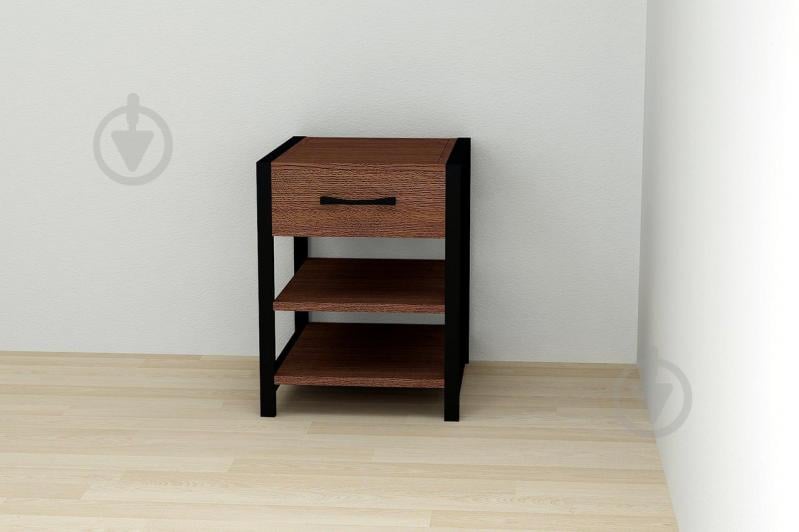 Тумба Ferrum-decor Вивьен 1/2 50x41x40 см Венге (XK00078)