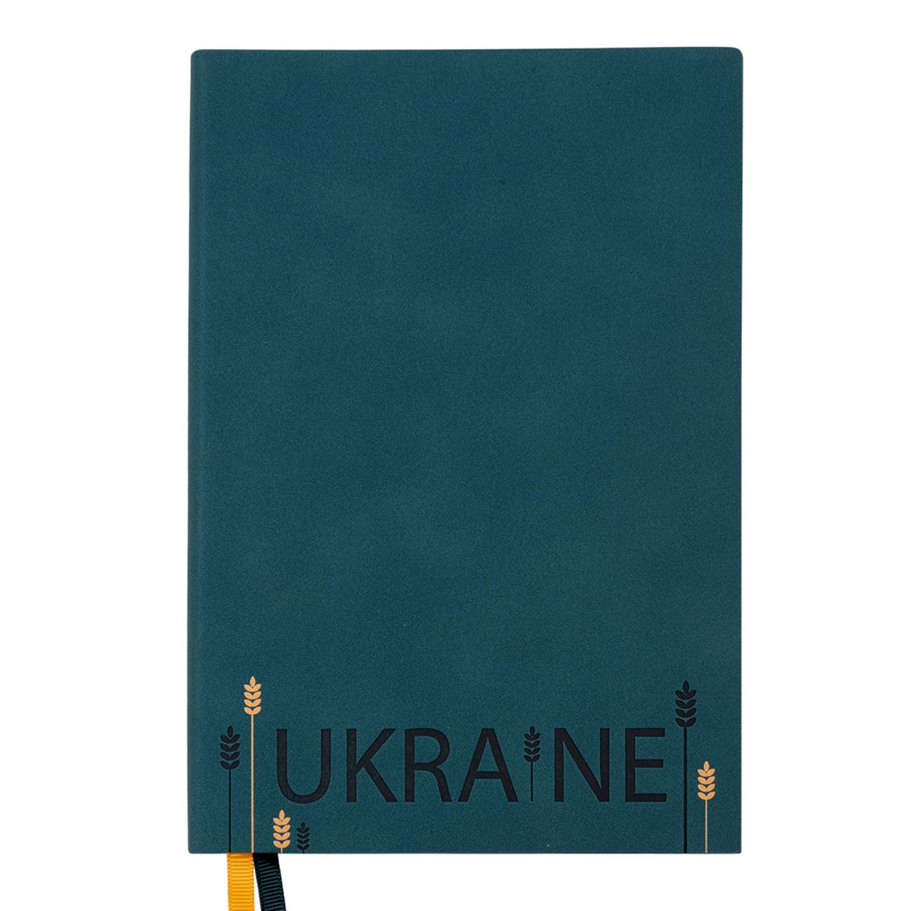 Щоденник А5 Leo Planner Ukraine датований 368 с. Синій (252491)