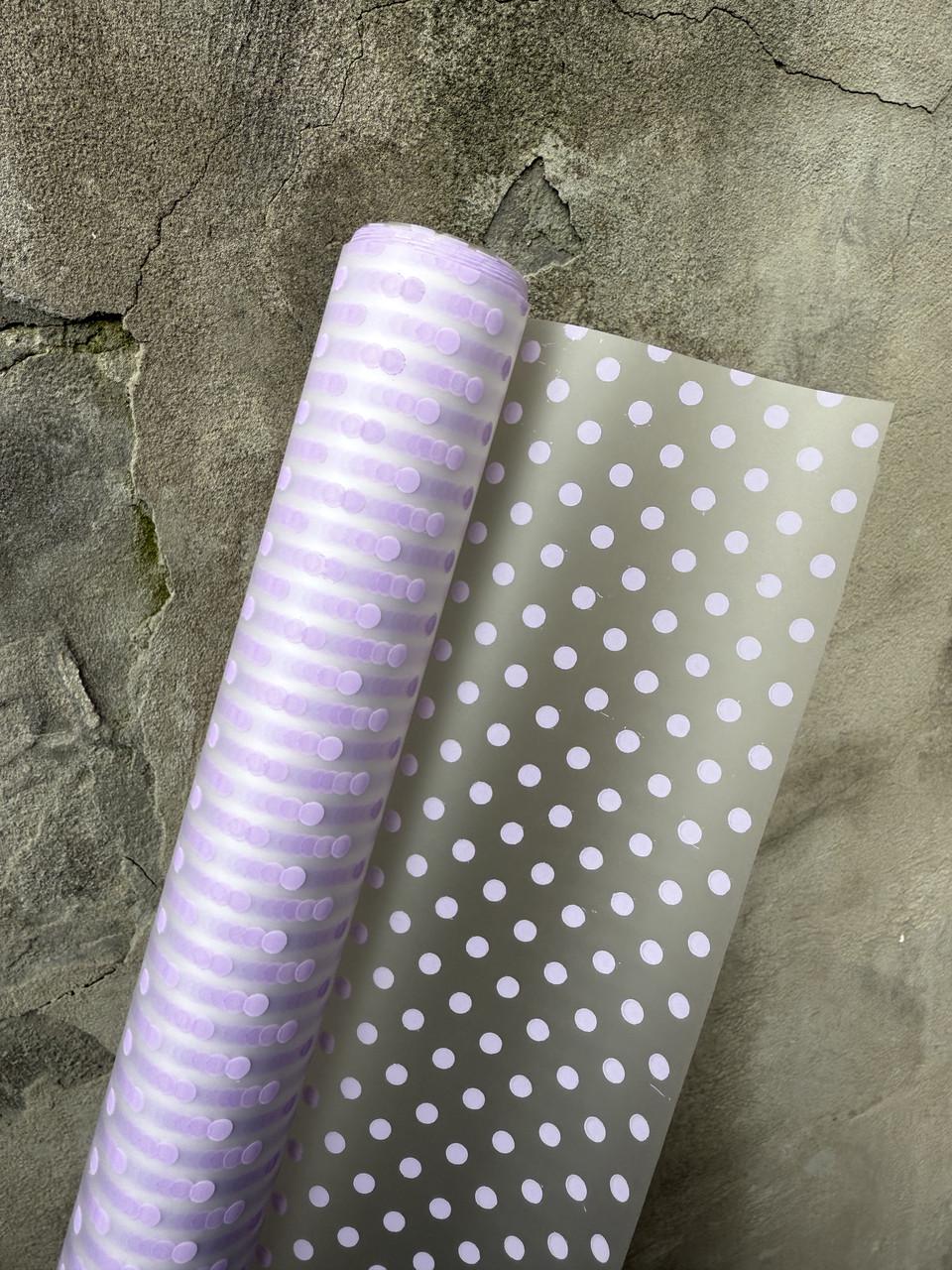 Калька для цветов в горошек 65 см 7 м Розовый (2391941086) Калька для цветов в горошек 65 см 7 м Розовый (2391941086)