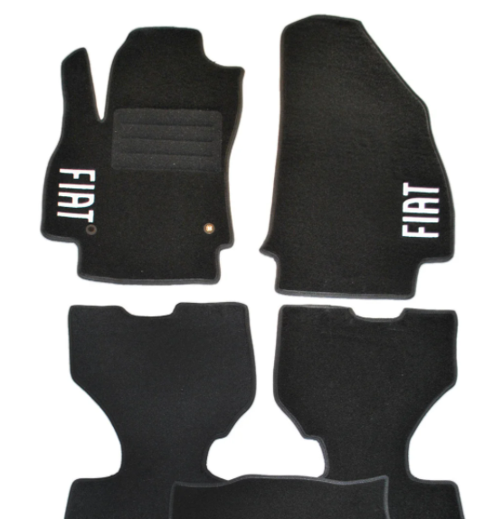 Килимки автомобільні ворсові в салон для Fiat Qubo/Fiorino 2008-т.ч.