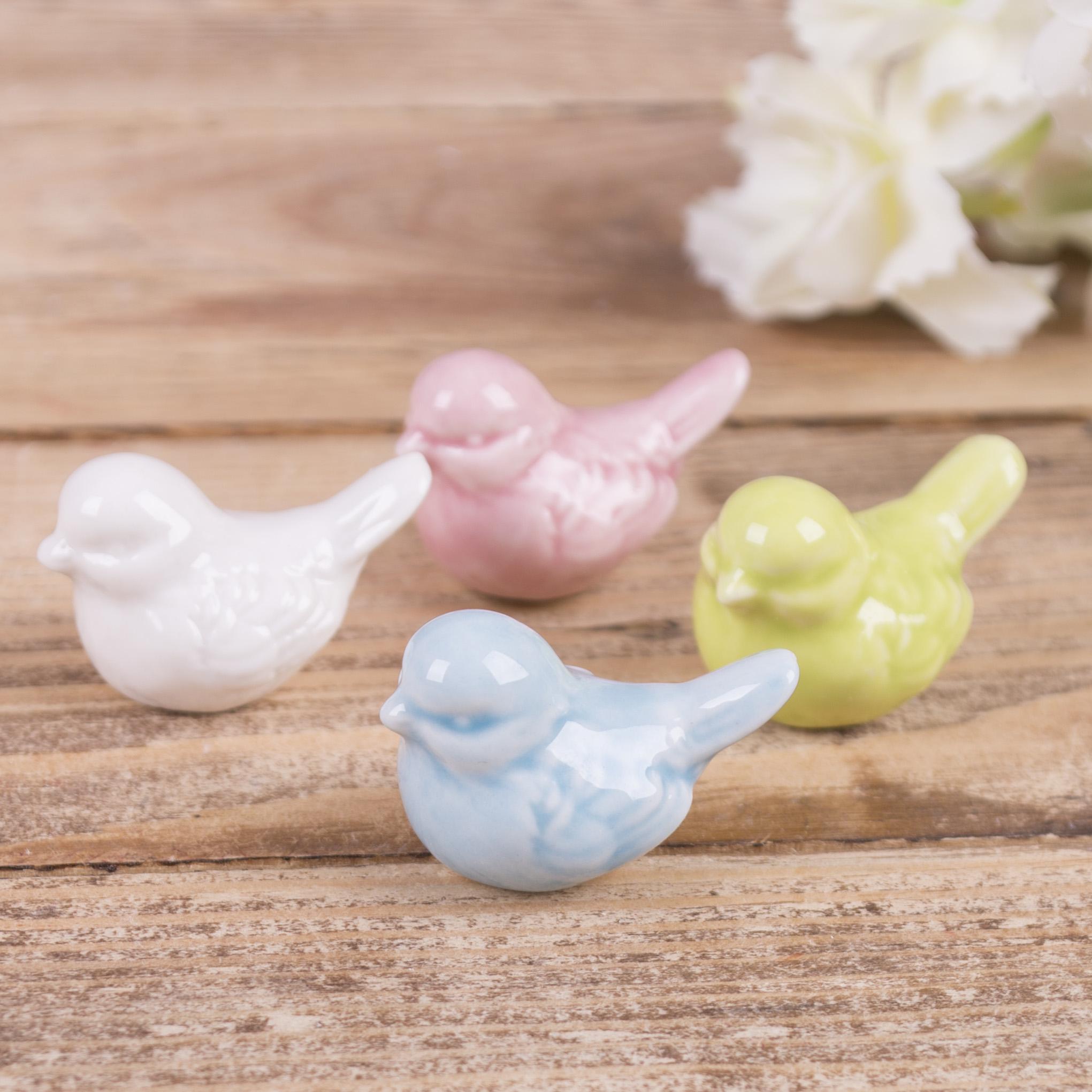 Статуетка птичка карапуз 4 шт. (1359)