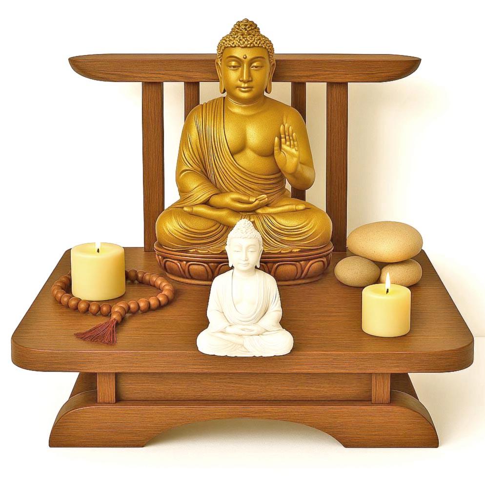 Алтарь для медитации из дерева Рарион Охра (ЛАТ-014404)