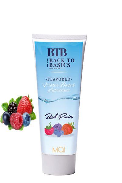 Лубрикант с ароматом ягод MAI Attraction Btb Waterbased Red Fruits 75 мл (2681229848)