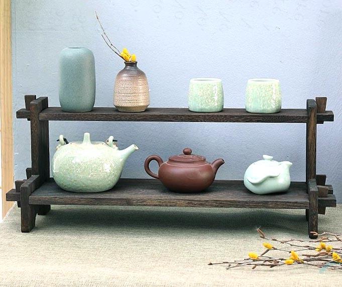 Полка настольная из дерева Атбасар 2 Мокко (ПСТ/202510)