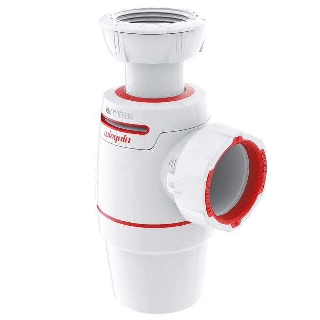Сифон для раковины Wirquin Neo Air 9541358 1 1/4" впуск Белый (224161)