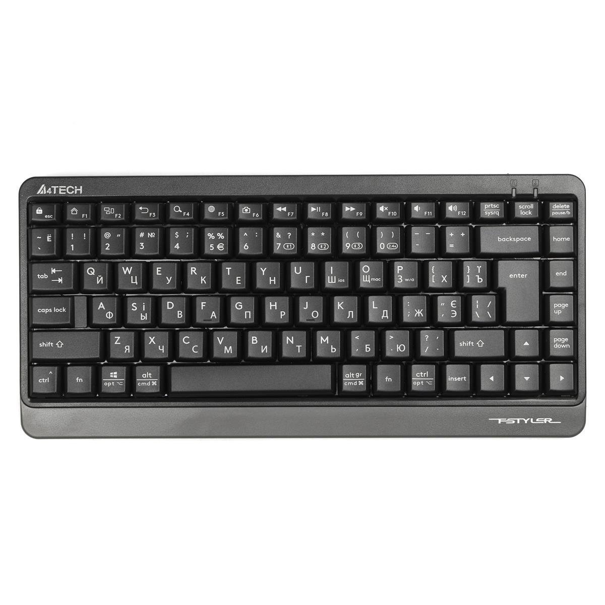 Клавиатура A4Tech FBK11 Bluetooth 2,4 ГГц Grey (26449167)