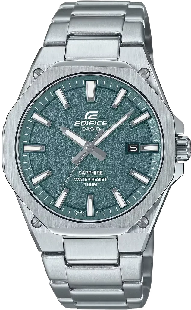 Наручные часы мужские Casio Edifice Classic EFR-S108DE-3AVUEF с сапфировым стеклом/стальным корпусом/водозащитой 100 м Синий (3146350079)
