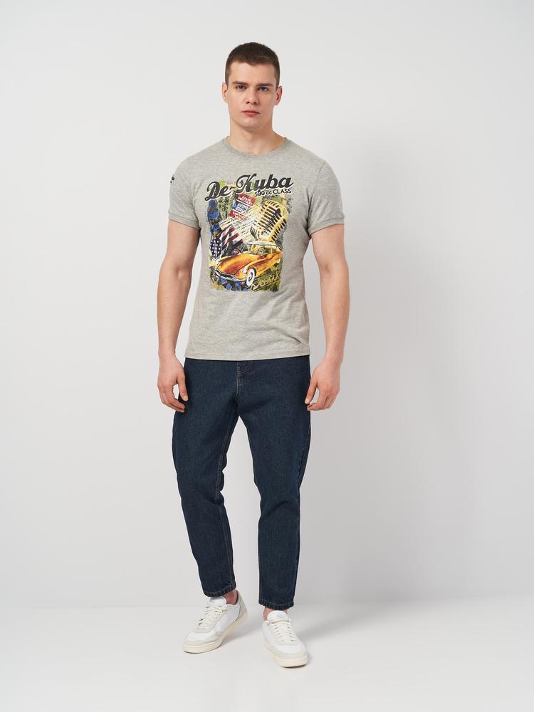 Футболка De Kuba 38052x60 в коробке мужская Серый