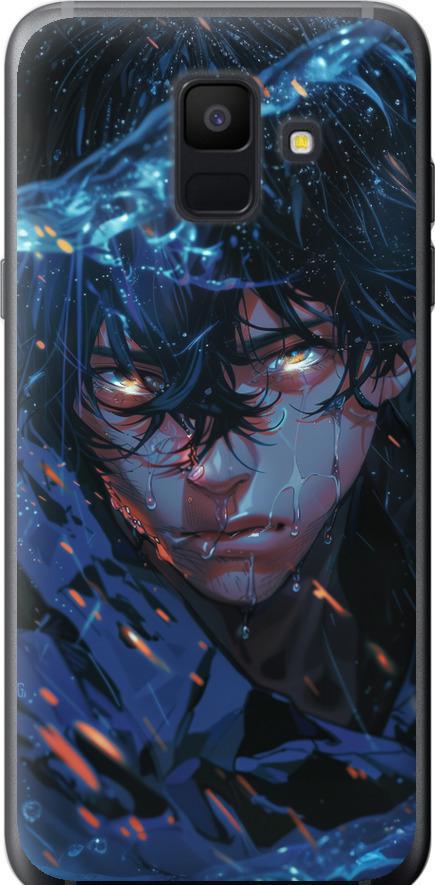 Чехол на Samsung Galaxy A6 2018 Satoru Gojou (6128u-1480-42517)