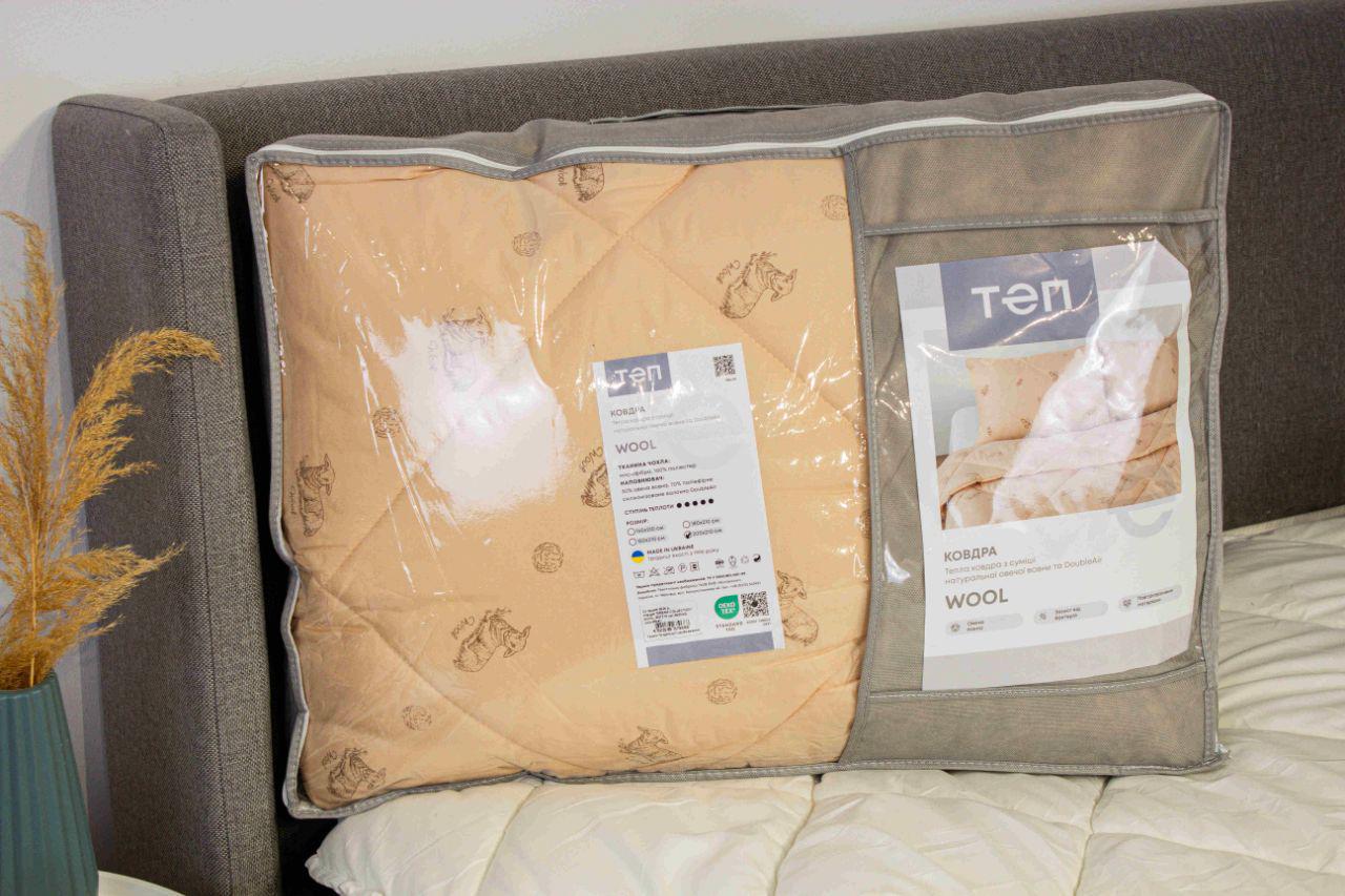 Ковдра зимова овеча вовна полуторна 150х210 см - фото 12 Ковдра зимова овеча вовна полуторна 150х210 см - фото 12