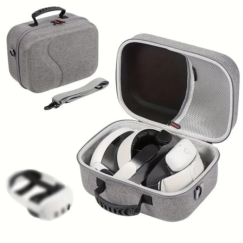 Чехол ударопрочный универсальный для Meta Quest 3/3S Grey (ACS-UUCMQ3gr) - фото 4 Чехол ударопрочный универсальный для Meta Quest 3/3S Grey (ACS-UUCMQ3gr) - фото 4