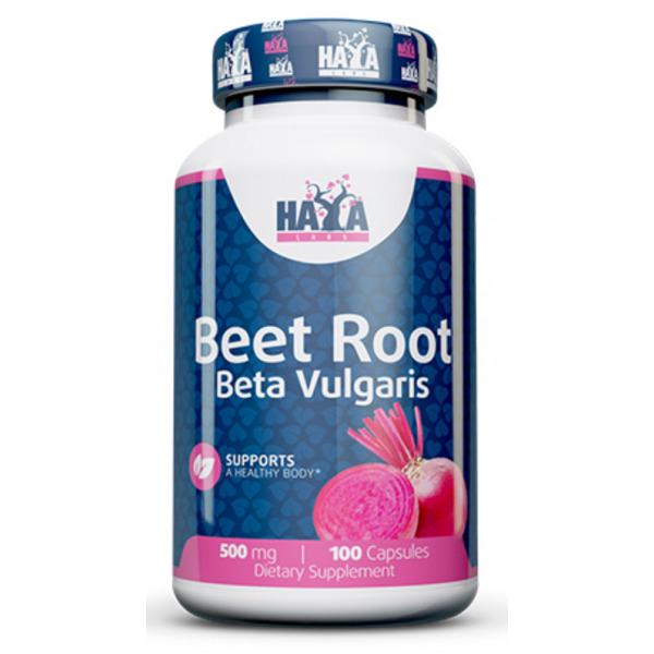 Екстракт кореня буряка Haya Labs Beet root Beta Vulgaris 500 mg 100 капсул