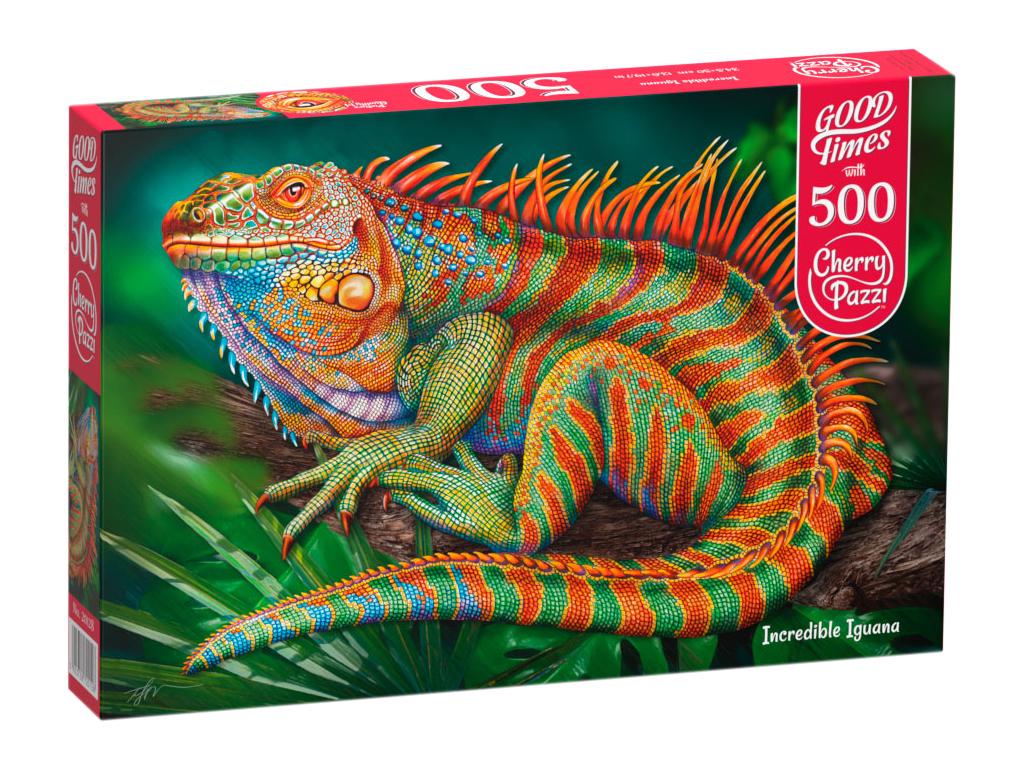 Пазли CherryPazzi 500 Неймовірна ігуана 20128 34,5x50 см (MTT-187600)