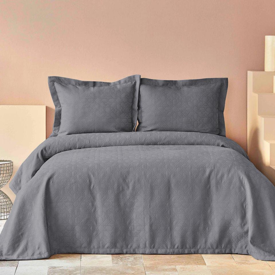 Покривало з наволочками Karaca Home Back To Basic 230х240 см євро Antrasit (13512784) - фото 1 Покривало з наволочками Karaca Home Back To Basic 230х240 см євро Antrasit (13512784) - фото 1