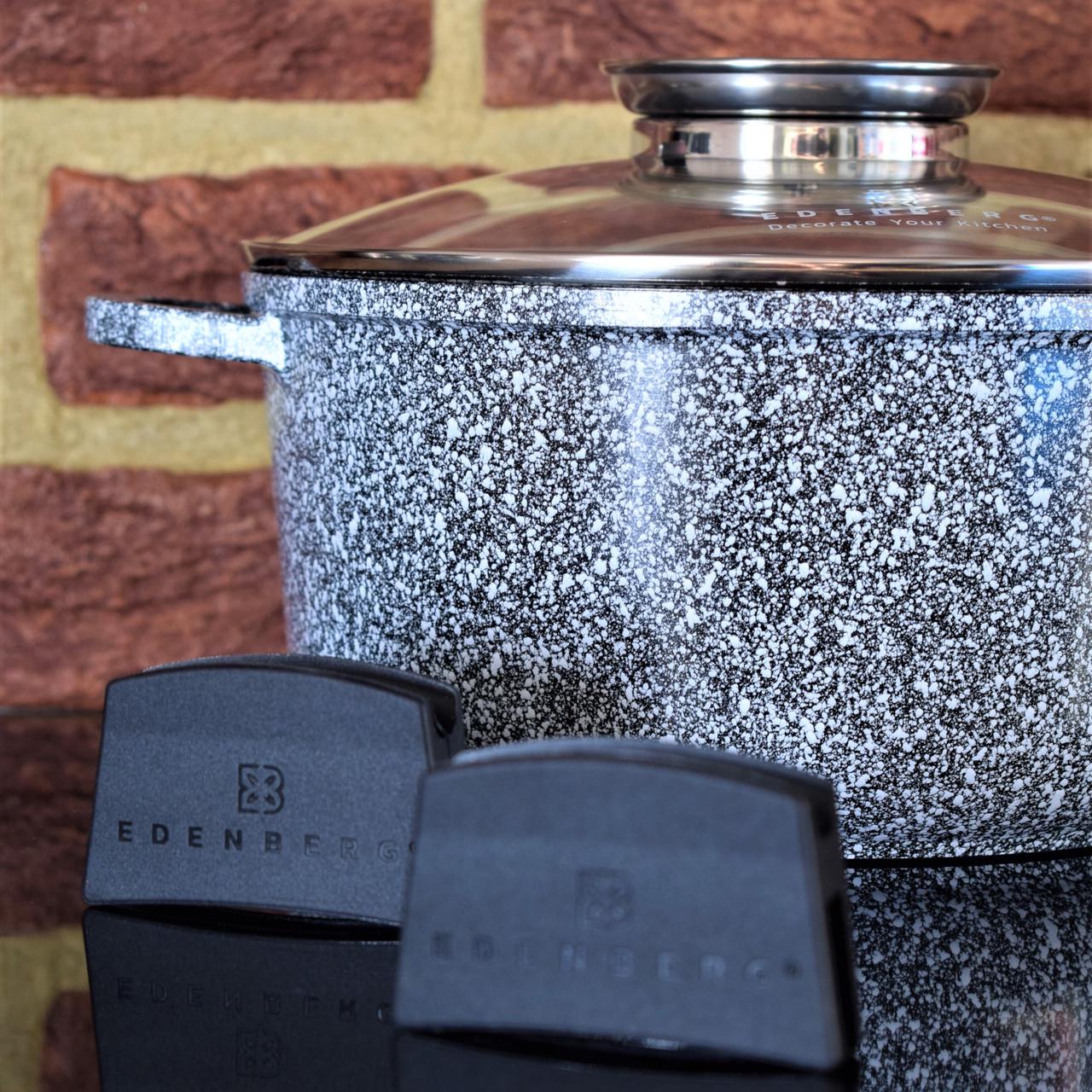 Набор кастрюль Edenberg (EB-8012) - фото 2 Набор кастрюль Edenberg (EB-8012) - фото 2