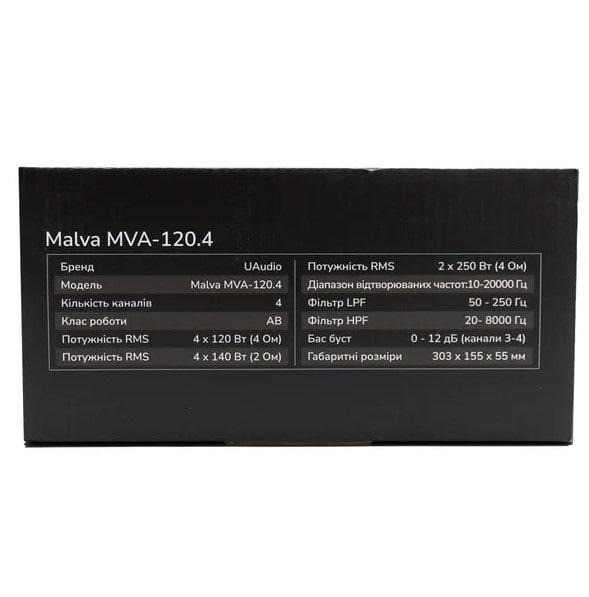 Підсилювач UAudio Malva MVA-120.4 - фото 2