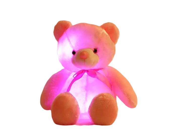 М'яка іграшка Ведмедики зі світлодіодним підсвічуванням 50 см Рожевий (VA-935577010) М'яка іграшка Ведмедики зі світлодіодним підсвічуванням 50 см Рожевий (VA-935577010)