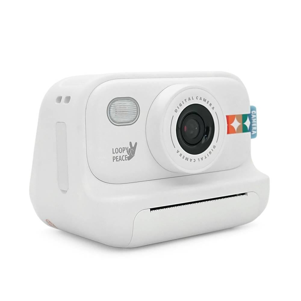 Фотоапарат дитячий S9 з функцією миттєвого термодруку 1080p HD MicroSD екран IPS 2'' Type-C White (35478)