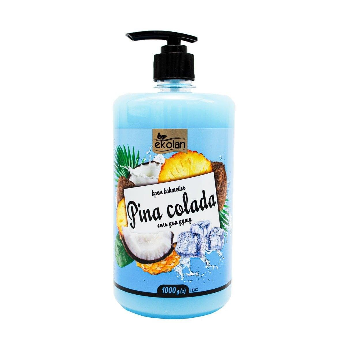 Крем-гель для душа Ekolan Pina Colada 1000 мл Крем-гель для душа Ekolan Pina Colada 1000 мл