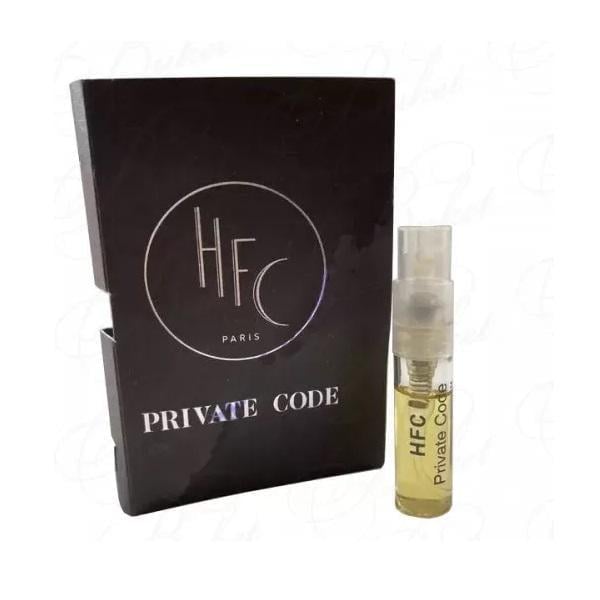Парфюмированная вода унисекс Haute Fragrance Company Private Code 2,5 мл пробник (371068)