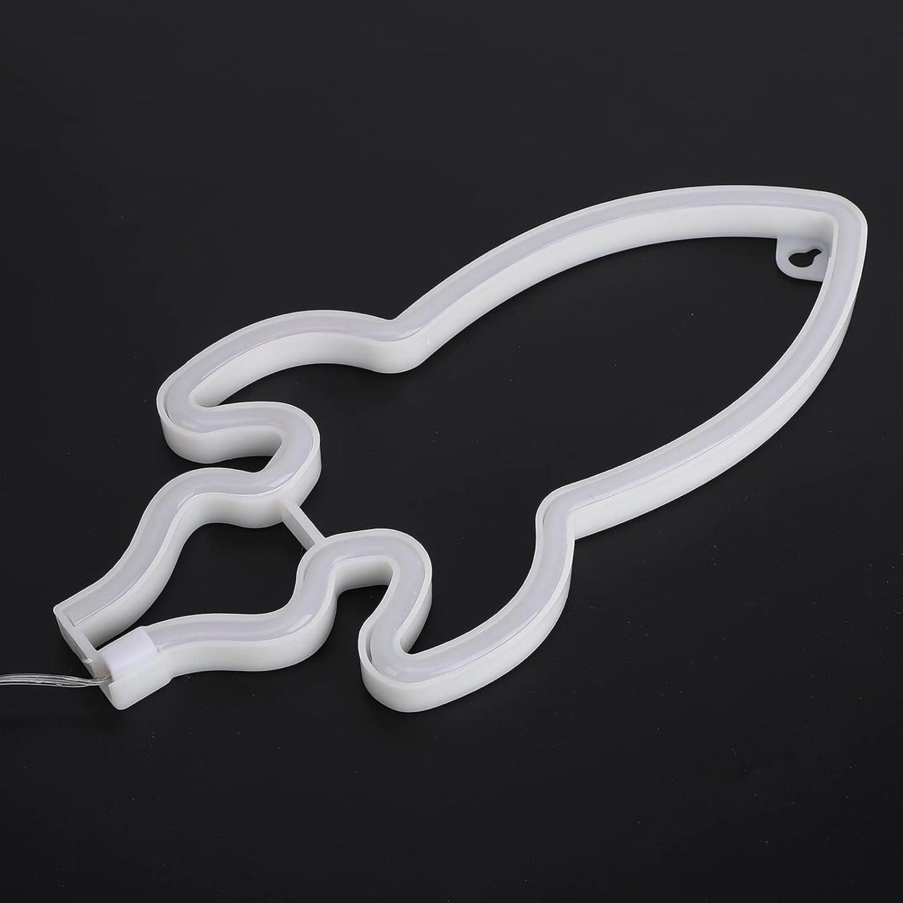 Светильник-ночник настенный Ракета светодиодный на батарейках/USB (748408) - фото 2 Светильник-ночник настенный Ракета светодиодный на батарейках/USB (748408) - фото 2