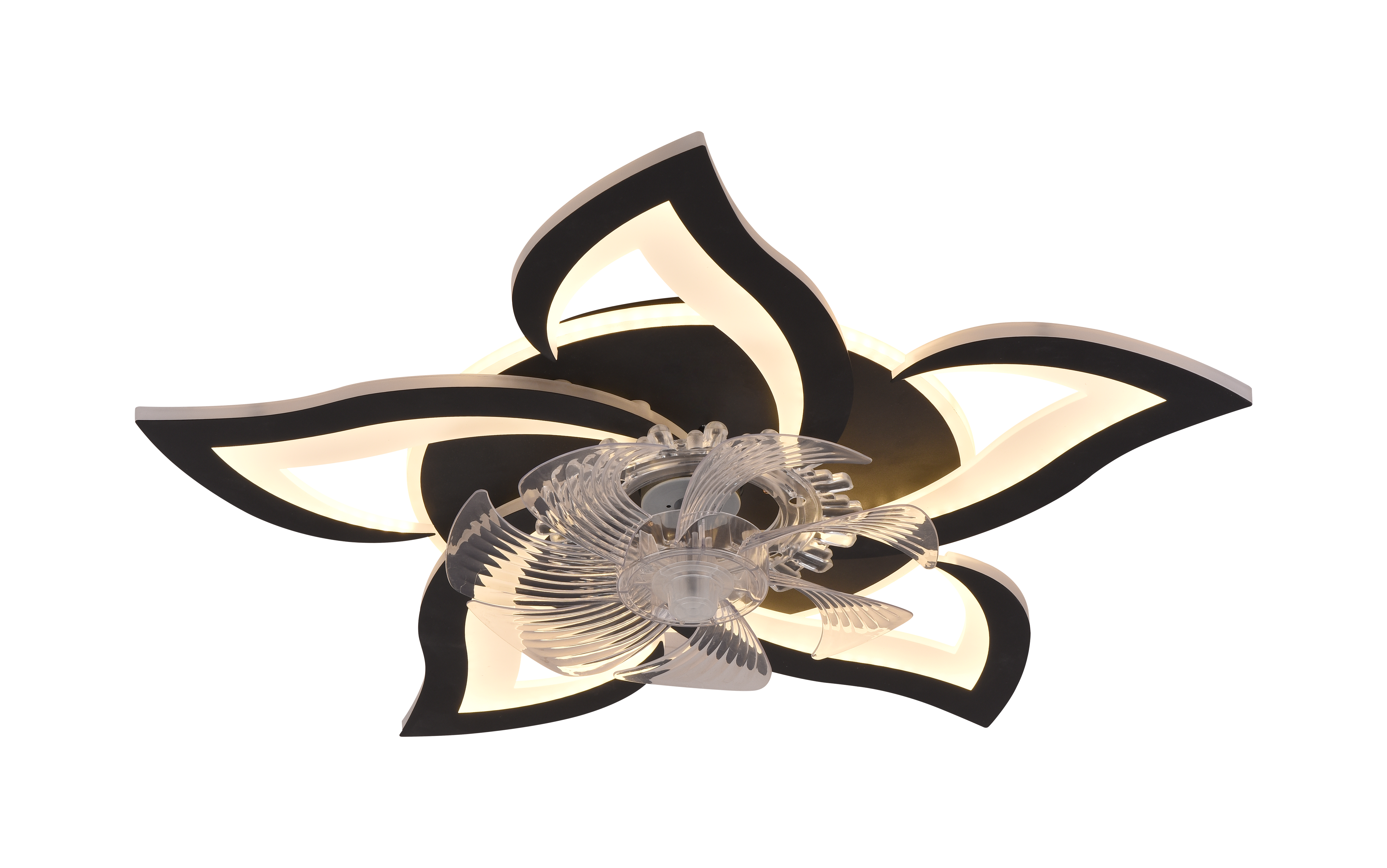 Світильник-вентилятор стельовий YZD5005-Fan Чорний