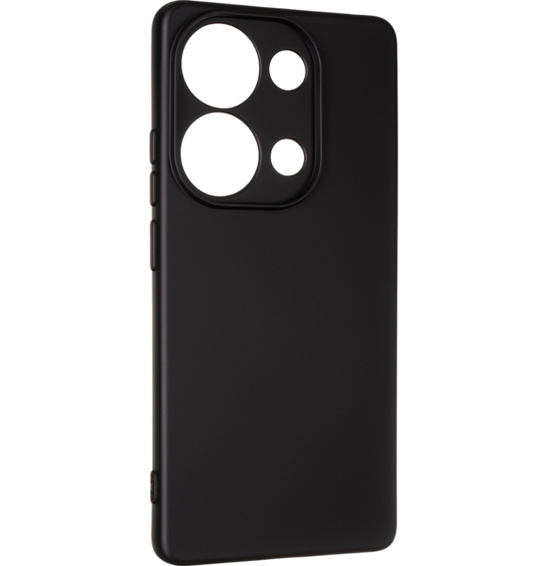 Чехол Full Soft Case for Xiaomi Redmi Note 13 Pro 4G Black - фото 2