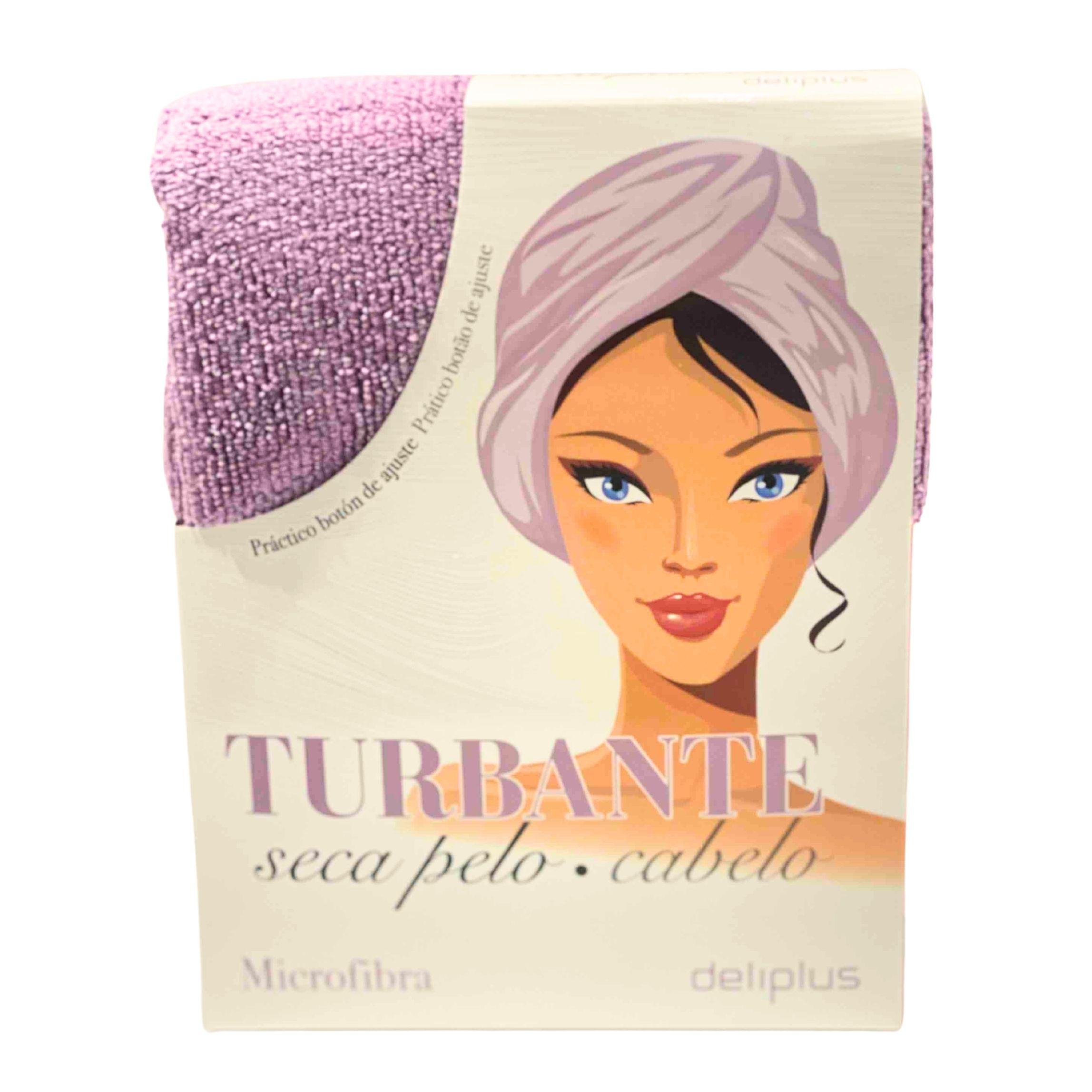 Полотенце Тюрбан Deliplus для сушки волос Сиреневый Dry Hair Turban Полотенце Тюрбан Deliplus для сушки волос Сиреневый Dry Hair Turban