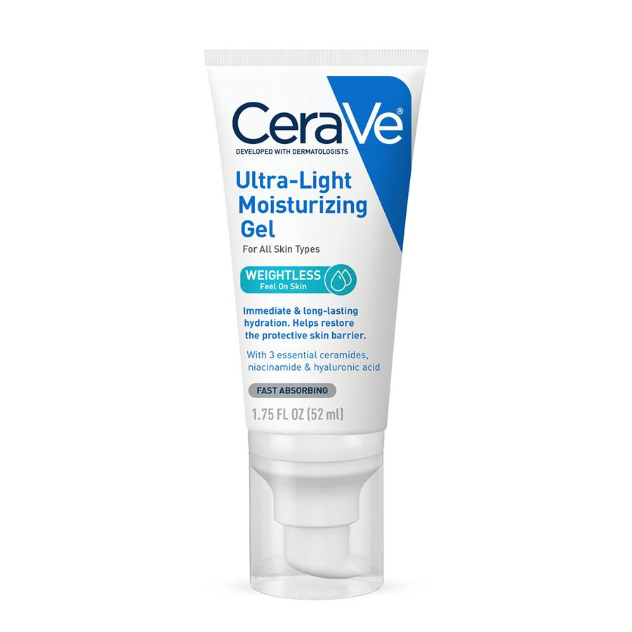 Зволожувальний гель для обличчя CeraVe Ultra Light Moisturizing Gel 52 мл