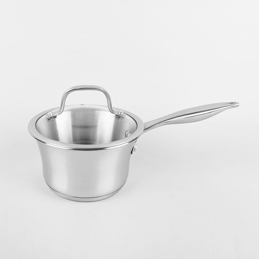 Ковш с крышкой Maestro MR-3505-16S (16321)