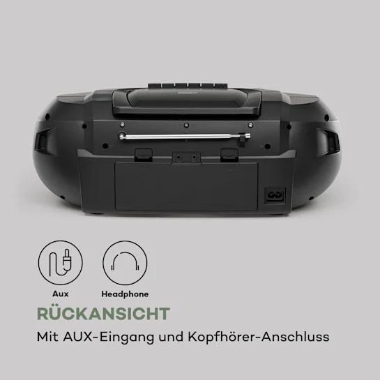 Бумбокс Auna Roadie 2K Boombox CD (10034290) - фото 9