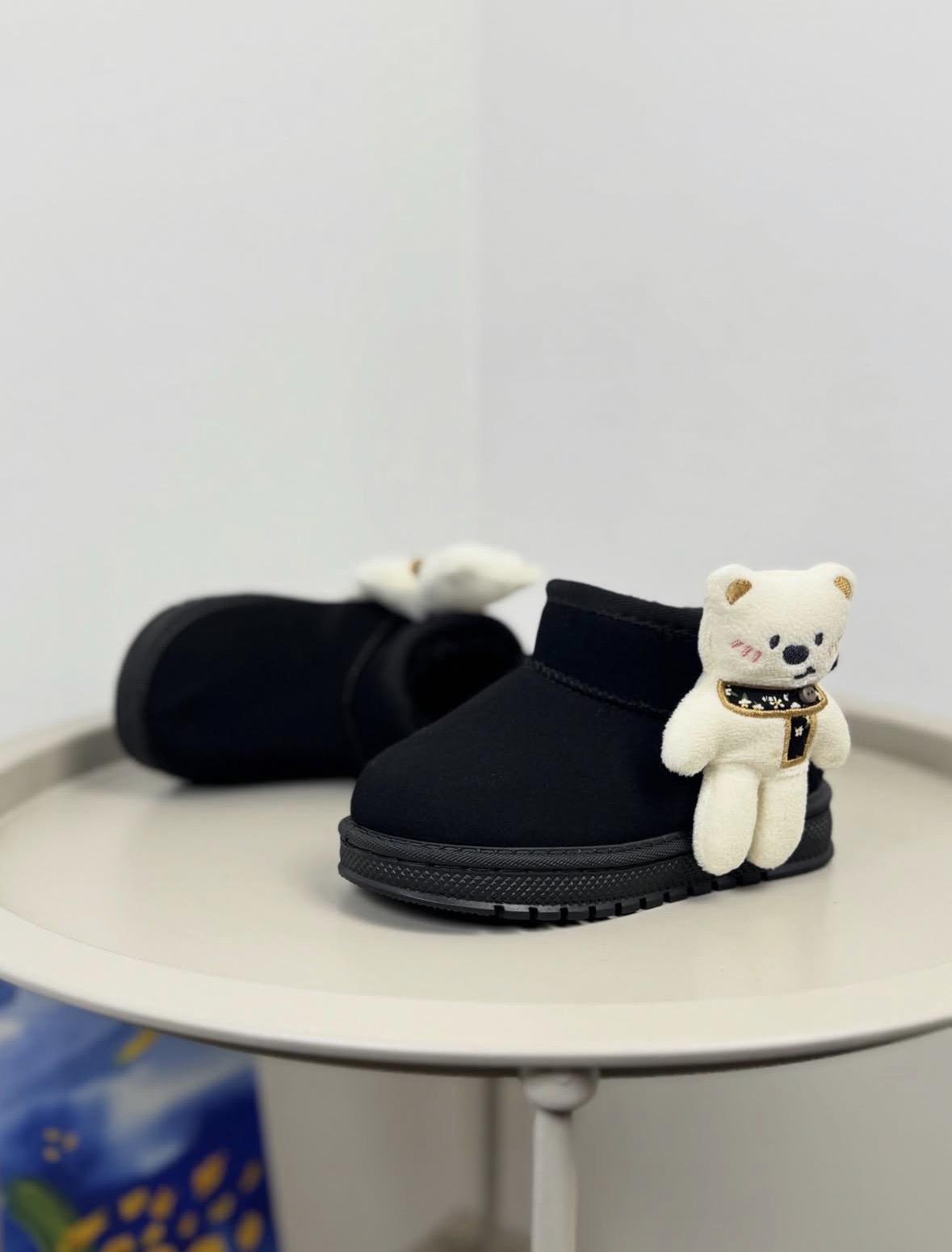 Чоботи уггі дитячі зимові 1642 р. 31 Чорний (31554056)